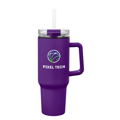 40 oz. Full Color Quest Recycled Stainless Steel Tumbler