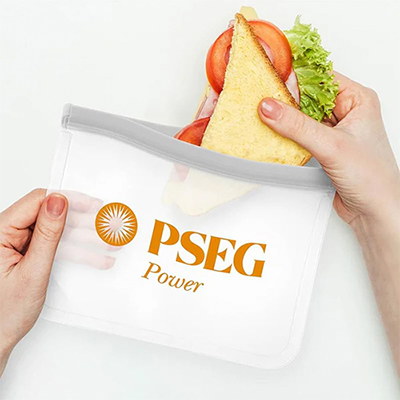 Large Reusable PEVA Lunch Pouch