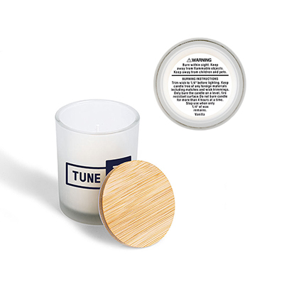 SootheScents Grande Soy Candle in a Glass Jar