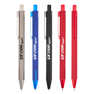 Halo Soft Touch Recycled Aluminum Gel Pen