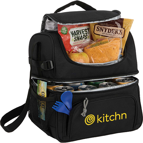 Two Tier 12 Can Lunch Cooler