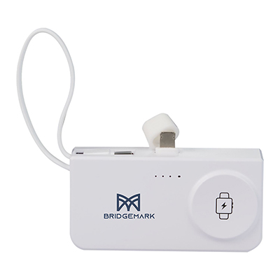 Hue Plus 5000 mAh Power Bank with Watch Charger