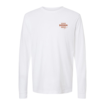 Tultex Fine Jersey Long Sleeve T-Shirt (White)