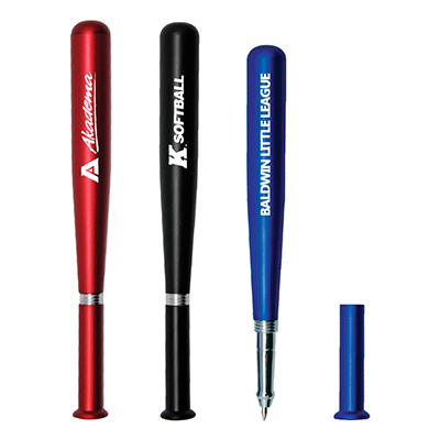 Metallic Baseball Bat Pen