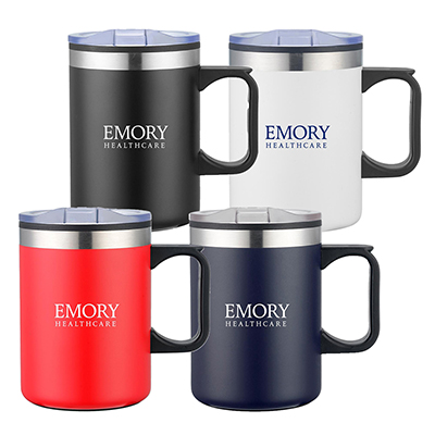 14 oz. Double Wall Camping Mug with Handle