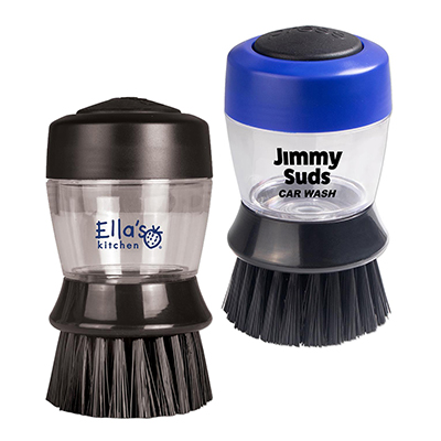 Dishwashing Scrubber with Soap Dispenser