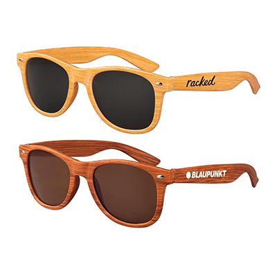 Iconic Wood Grain Sunglasses