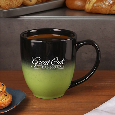Custom Branded Ceramic Mug 16 Oz  Stylish Promo Gift | Promo Direct
