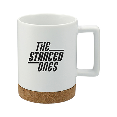 15 oz. Bates Ceramic Mug w/ Cork Base