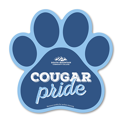 Paw Print Car Magnet