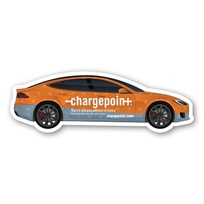 Electric Car Magnet