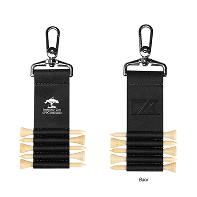 Cutter & Buck® Bamboo Recycled Golf Tee Set Keychain