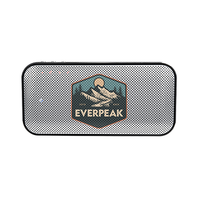 Cutter & Buck® Aluminum Suede Speaker And Power Bank