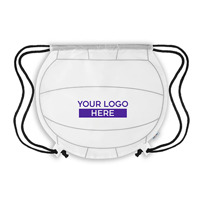 Game Time! Volleyball Drawstring Bag