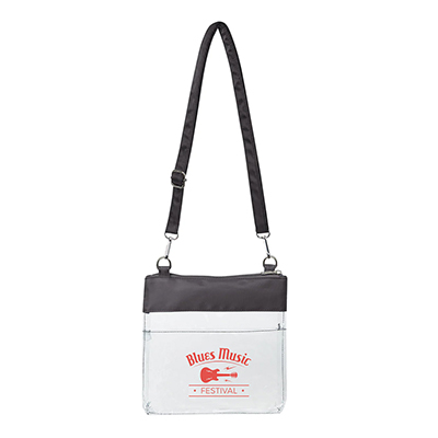 All Access Clear Crossbody Bag with Detachable Strap