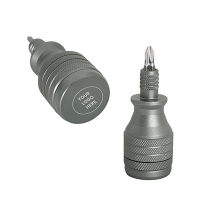 6-in-1 Recycled Aluminum Screwdriver Tool