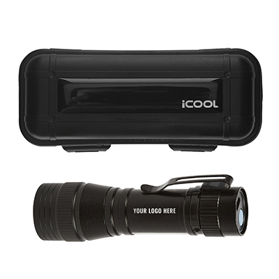 iCOOL Woodland Mini Rechargeable Tactical Flashlight