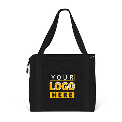 Jeremy™ Deluxe Canvas Zipper-Close Tote