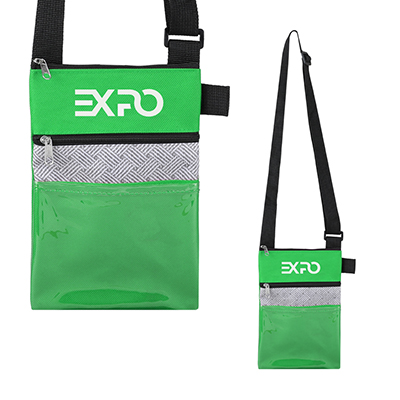 RPET Tradeshow Badgeholder/Neck Wallet