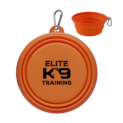 Large Collapsible Silicone Pet Bowl