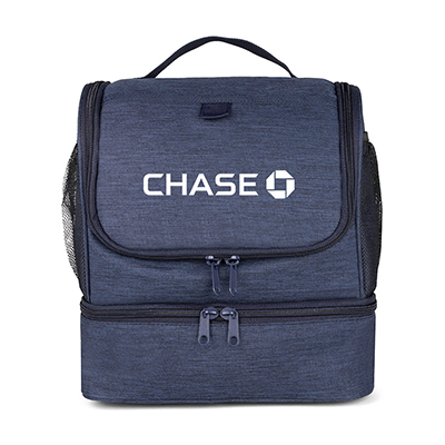 ChillMate Double Deck Lunch Bag with Mesh Pockets