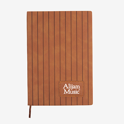 PrimeMark A5 Stripe-Embossed Journal