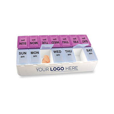 Daily Reminder 7-Day Medicine Tray