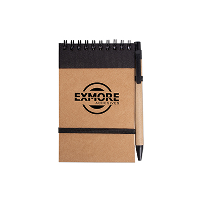 Kraft Jotter with Pen