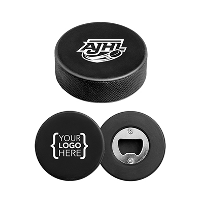 Hockey Puck Bottle Opener