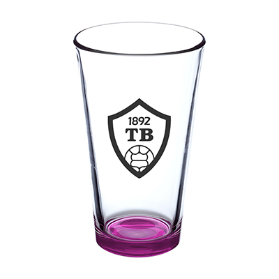 16 oz. Libbey Pint Glasses with Color Bottom