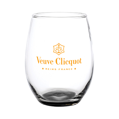 Enjoy 21 oz. ARC Stemless Wine Glass with Color Bottom