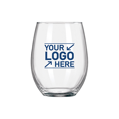 Wine O'Clock 9 oz .ARC Stemless Wine Glass