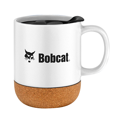 12 oz. Fairbank Cork Base Ceramic Mug