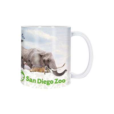 11oz Full Color Head-to-Toe Glossy Custom Photo Mug