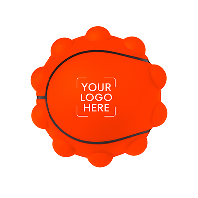 Basketball Shape Push Pop Fidget Sensory Toy