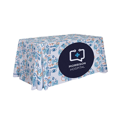 4' Economy Table Throw Full-Color