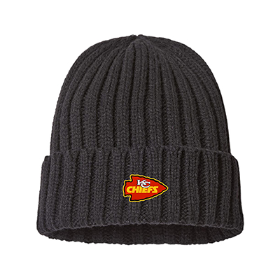 Sustainable Cable Knit Cuffed Beanie