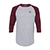 Athletic Heather/ Maroon