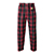 Black/ Red Kingston Plaid