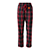 Black/ Red Kingston Plaid