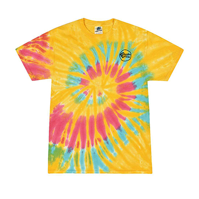 Colortone Unisex Multi-Color Tie-Dyed T-Shirt