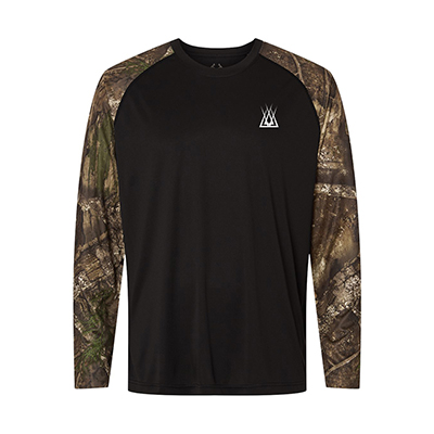 Unisex Realtree® Performance Colorblocked Long Sleeve T-Shirt