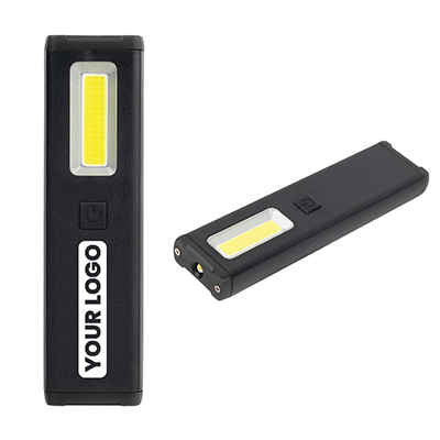 Rechargeable Slim Clip COB Flashlight