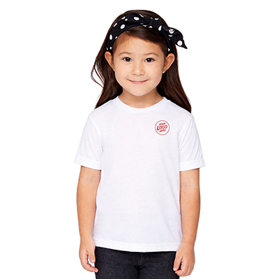 Sublivie Toddler Polyester Sublimation Tee
