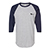 Heather Grey/ Navy