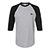 Heather Grey/ Black