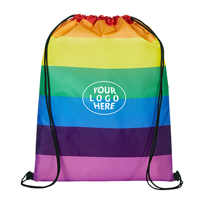 Rainbow Drawstring Bag