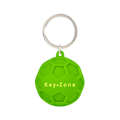 Silicone Squish Ball Keychain