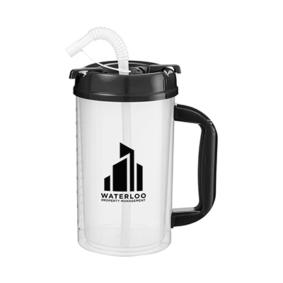 32 oz. Medical Tumbler With Measurements