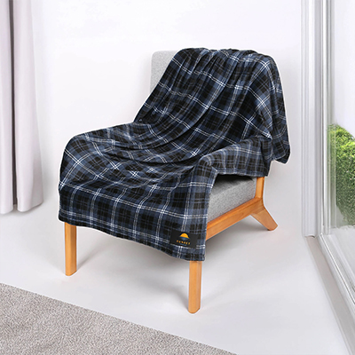 Regen RPET Flannel Throw Blanket